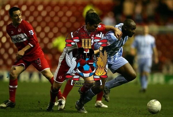 Dele Adebola vs. Chris Riggott: Coventry City's FA Cup Battle at Middlesbrough (08-02-2006)