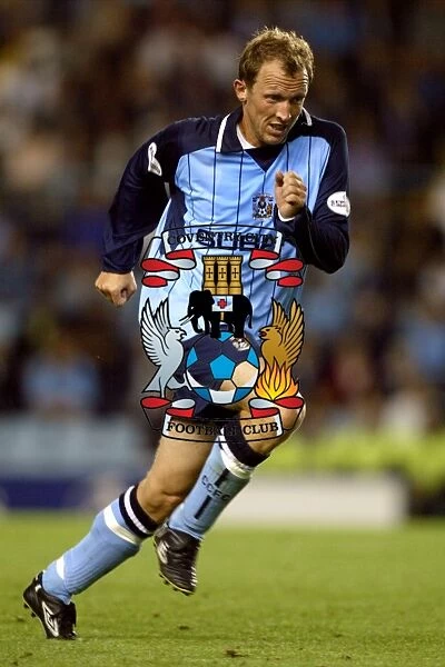 Determined Andy Morrell Shines in Coventry City's Battle Against Nottingham Forest (27-08-2003)