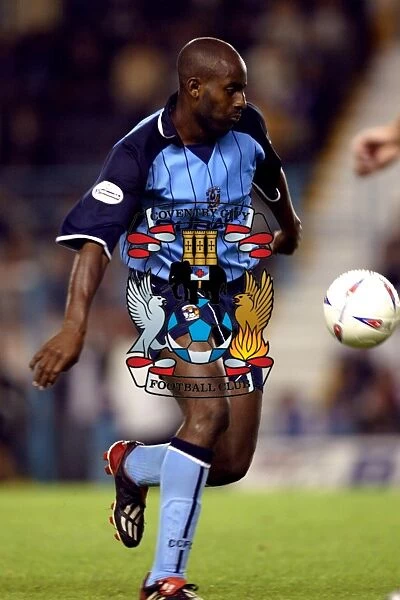 Determined Dele Adebola: Coventry City's Battle Against Nottingham Forest (2003)