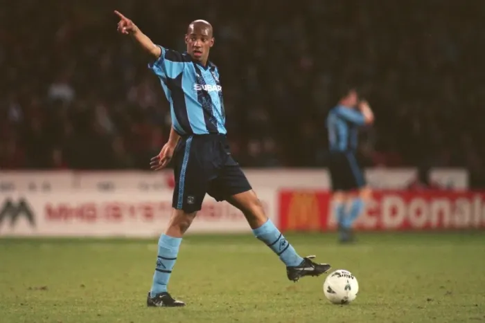 Framed Print : Dion Dublin's Thrilling FA Cup Moment: Sheffield United vs. Coventry City (Quarter Final Replay) Framed Print : Dion Dublin's Thrilling FA Cup Moment: Sheffield United vs. Coventry City (Quarter Final Replay)