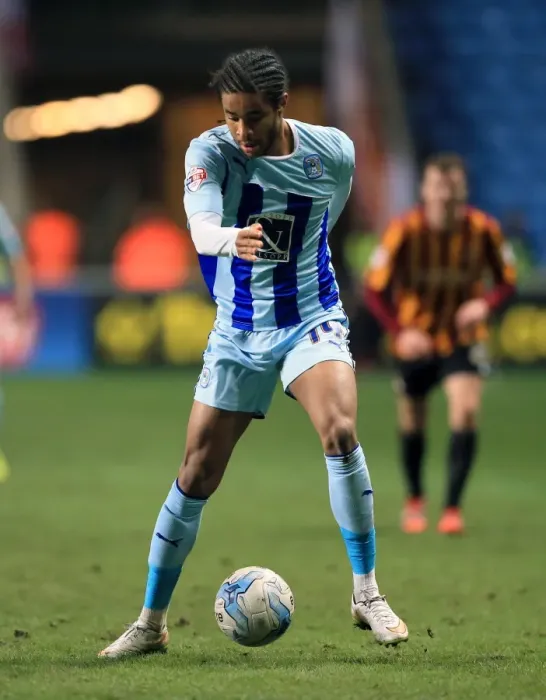 Framed Print : Dominic Samuel Scores the Winning Goal for Coventry City against Bradford City in Sky Bet League One at Ricoh Arena Framed Print : Dominic Samuel Scores the Winning Goal for Coventry City against Bradford City in Sky Bet League One at Ricoh Arena