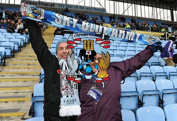 Electric Atmosphere: Coventry City vs Southampton - Passionate Fan Support