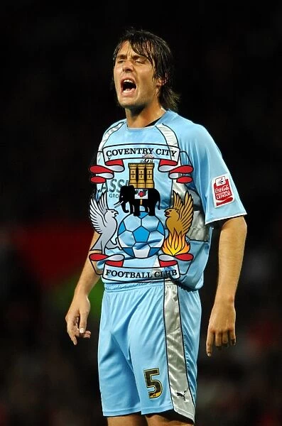 Elliott Ward vs Manchester United: Coventry City's Brave Stand at Old Trafford - Carling Cup Third Round (September 26, 2007)