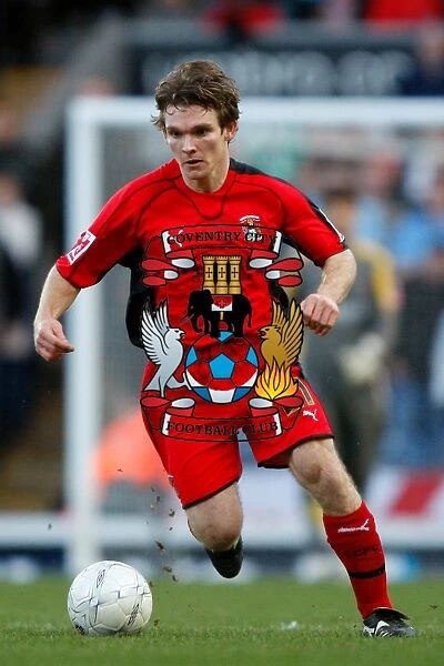 FA Cup Third Round: Jay Tabb of Coventry City at Ewood Park Against Blackburn Rovers (05-01-2008)