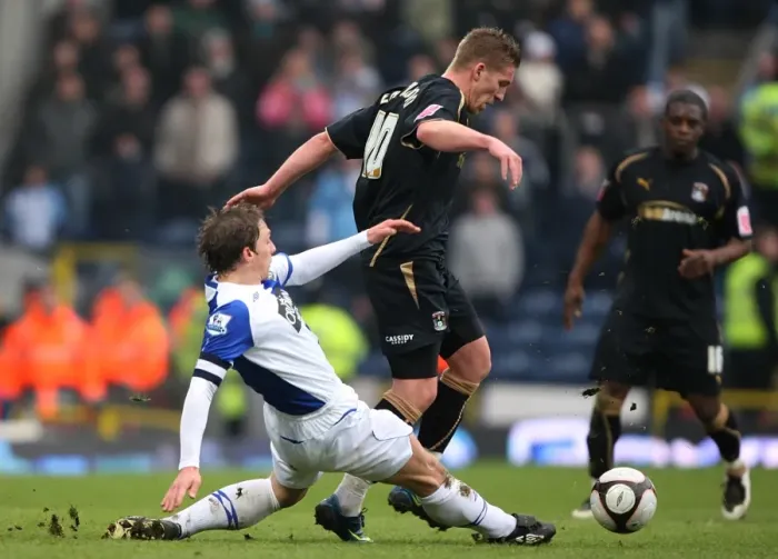 Framed Print : Fifth Round Battle: Warnock vs. Eastwood at Ewood Park - Coventry City vs. Blackburn Rovers, FA Cup 2009 Framed Print : Fifth Round Battle: Warnock vs. Eastwood at Ewood Park - Coventry City vs. Blackburn Rovers, FA Cup 2009