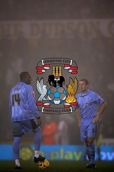 Foggy Face-off: Stern John and Michael Doyle Before the Kick-off (Coventry City vs Stoke City, 2006)