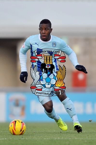 Franck Moussa in Action: Coventry City vs. Tranmere Rovers, Sky Bet League One (November 23, 2013)