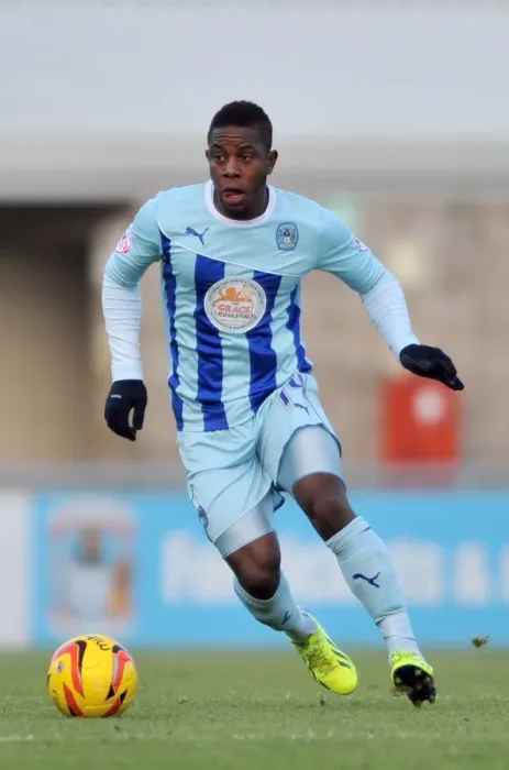 Framed Print : Franck Moussa in Action: Coventry City vs. Tranmere Rovers, Sky Bet League One (November 23, 2013) Framed Print : Franck Moussa in Action: Coventry City vs. Tranmere Rovers, Sky Bet League One (November 23, 2013)
