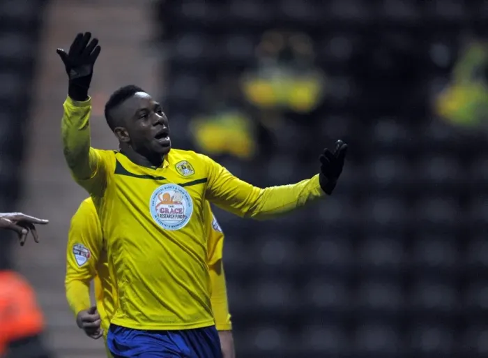 Framed Print : Franck Moussa Scores Coventry City's Equalizer Against Preston North End in Sky Bet League One Framed Print : Franck Moussa Scores Coventry City's Equalizer Against Preston North End in Sky Bet League One