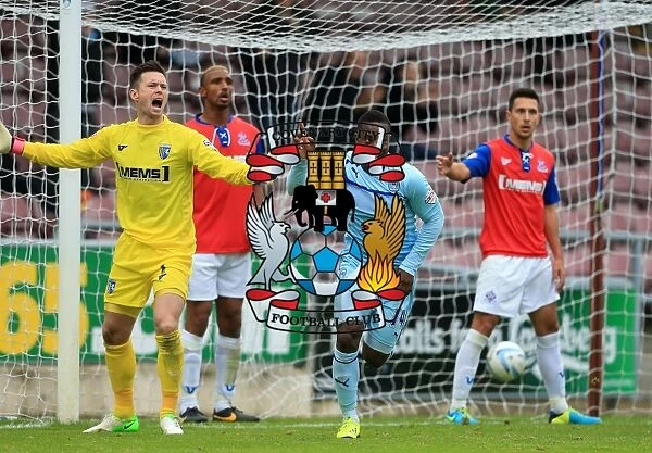 Franck Moussa Scores Coventry City's Second Goal Against Gillingham in Sky Bet League 1 (September 15, 2013)