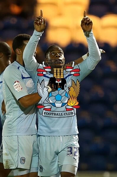 Franck Moussa Scores First Goal for Coventry City in Colchester United Match (Npower League One, 2012)