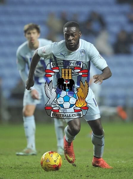 Frank Nouble's Determined Performance: Coventry City vs Walsall (Sky Bet League One) at Ricoh Arena