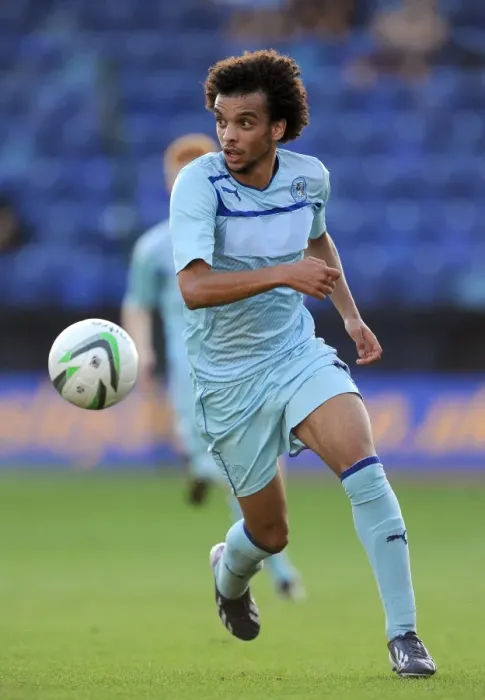 Framed Print : Friendly Shines: Fabio Martins Standout Performance at Mansfield Town's Field Mill (26-07-2013) - Coventry City FC Framed Print : Friendly Shines: Fabio Martins Standout Performance at Mansfield Town's Field Mill (26-07-2013) - Coventry City FC