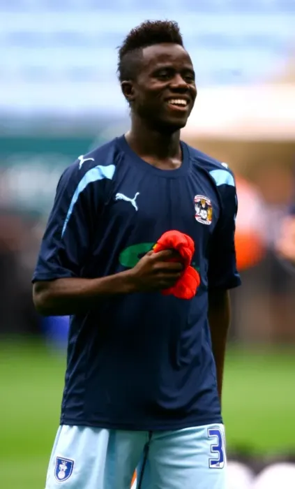 Framed Print : Gael Bigirimana in Action: Coventry City vs. Watford, Championship Match at Ricoh Arena (20-08-2011) Framed Print : Gael Bigirimana in Action: Coventry City vs. Watford, Championship Match at Ricoh Arena (20-08-2011)