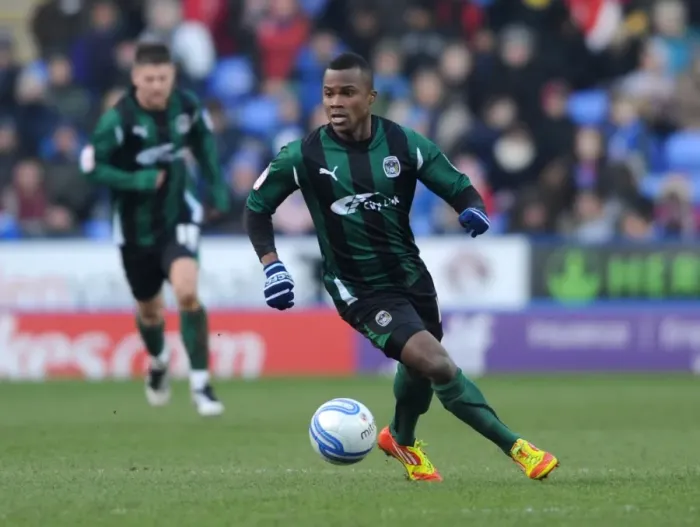 Framed Print : Game-Winning Goal: Coventry City's Triumph Over Reading at Madejski Stadium (11-02-2012) - Alex Nimely's Strike Framed Print : Game-Winning Goal: Coventry City's Triumph Over Reading at Madejski Stadium (11-02-2012) - Alex Nimely's Strike