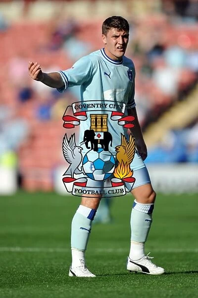 Gary Deegan of Coventry City in Action against Barnsley at Oakwell Stadium during the Npower Football League Championship Match (1st October 2011)