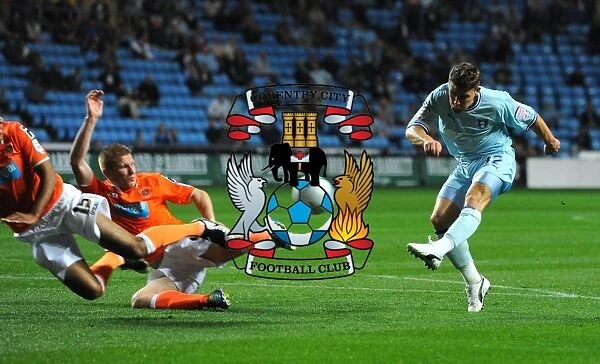 Gary Deegan Scores the Equalizer: Coventry City vs. Blackpool in Npower Championship (September 27, 2011, Ricoh Arena)