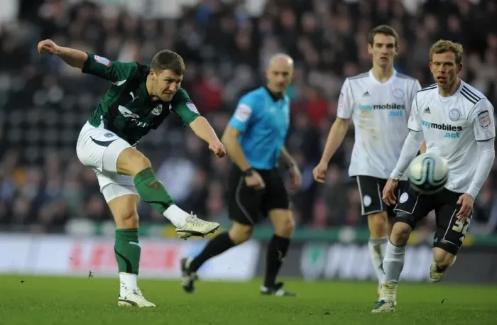 Framed Print : Gary Deegan's Determined Shot at Pride Park: Coventry City vs. Derby County, Npower Championship (01-14-2012) Framed Print : Gary Deegan's Determined Shot at Pride Park: Coventry City vs. Derby County, Npower Championship (01-14-2012)