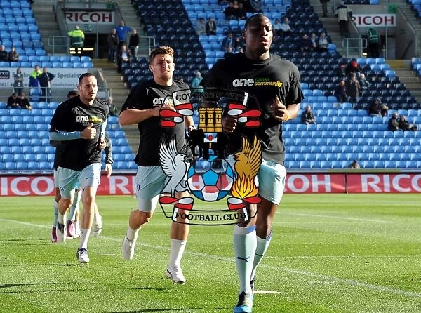 Gary Deegan's Focus: Coventry City FC vs. Burnley, Npower Championship (22-10-2011) - Pre-Game Warm-Up at Ricoh Arena