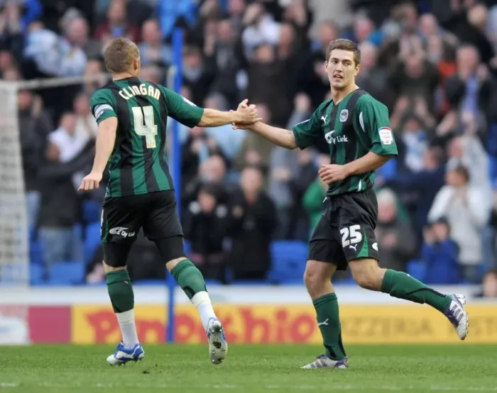 Framed Print : Gary Gardner Scores First Goal: Coventry City's Triumph at Brighton and Hove Albion (Championship, 2011) Framed Print : Gary Gardner Scores First Goal: Coventry City's Triumph at Brighton and Hove Albion (Championship, 2011)
