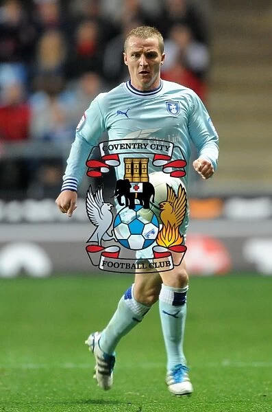 Gary McSheffrey in Action for Coventry City against Southampton (Npower Championship, 05-11-2011, Ricoh Arena)