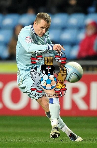 Gary McSheffrey in Action: Coventry City vs. Leeds United, Npower Championship (February 14, 2012, Ricoh Arena)
