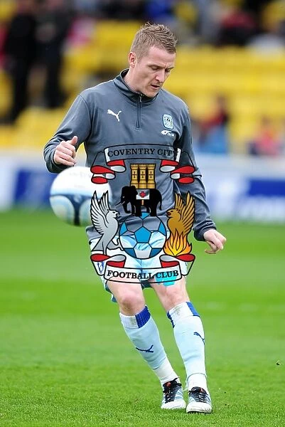 Gary McSheffrey in Action: Coventry City vs. Watford, Npower Championship (March 17, 2012)