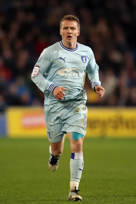Framed Print : Gary McSheffrey in Action: Coventry City vs. Cardiff City, Npower Championship (21-03-2012) Framed Print : Gary McSheffrey in Action: Coventry City vs. Cardiff City, Npower Championship (21-03-2012)