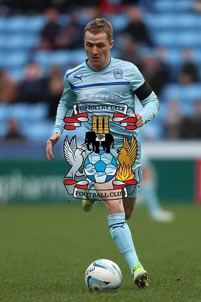 Gary McSheffrey in Action for Coventry City vs Shrewsbury Town (Ricoh Arena, 01-01-2013)