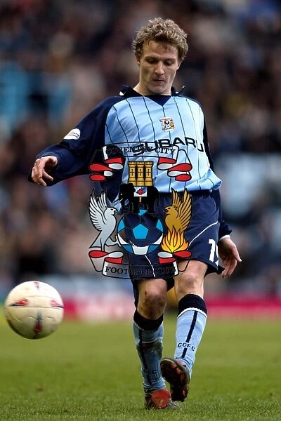 Gary McSheffrey in Action: Coventry City vs Burnley, Nationwide League Division One (13-03-2004)