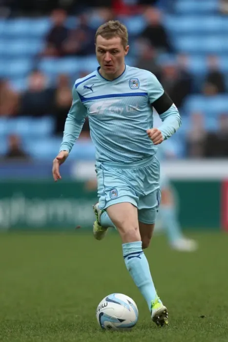 Framed Print : Gary McSheffrey in Action for Coventry City vs Shrewsbury Town (Ricoh Arena, 01-01-2013) Framed Print : Gary McSheffrey in Action for Coventry City vs Shrewsbury Town (Ricoh Arena, 01-01-2013)