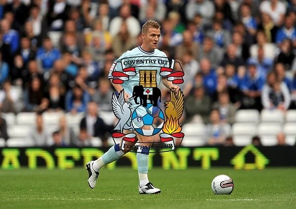 Gary McSheffrey of Coventry City Faces Off Against Birmingham City in Npower Football League Championship
