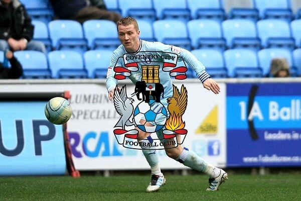 Gary McSheffrey Scores the Winning Goal Against Birmingham City in the Npower Championship Match at Ricoh Arena (10-03-2012)