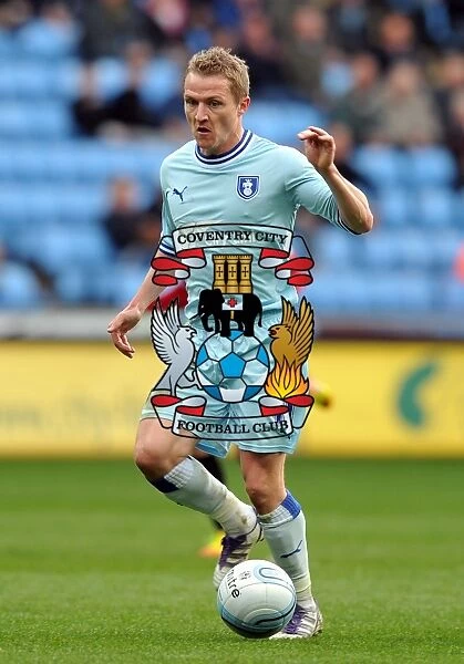 Gary McSheffrey Scores the Winning Goal for Coventry City Against Doncaster Rovers at Ricoh Arena (21-04-2012)