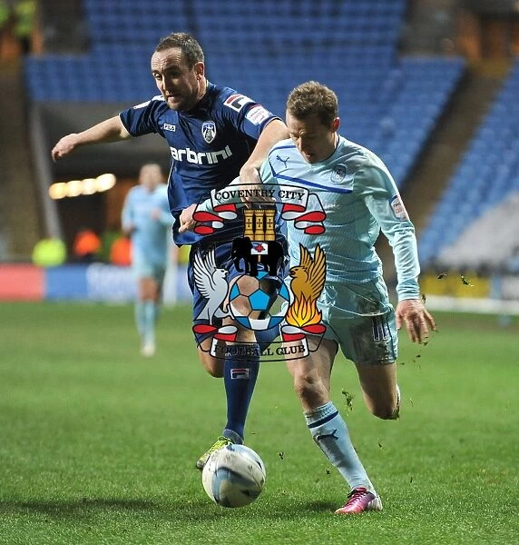Gary McSheffrey vs Connor Brown: Intense Rivalry in Coventry City vs Oldham Npower League One Clash at Ricoh Arena