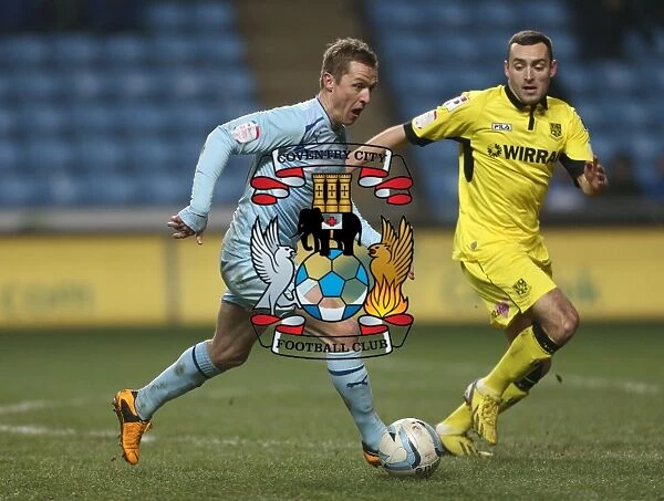 Gary McSheffrey vs. Danny Holmes: Clash at the Ricoh Arena - Coventry City vs. Tranmere Rovers, Npower Football League One (16-01-2013)