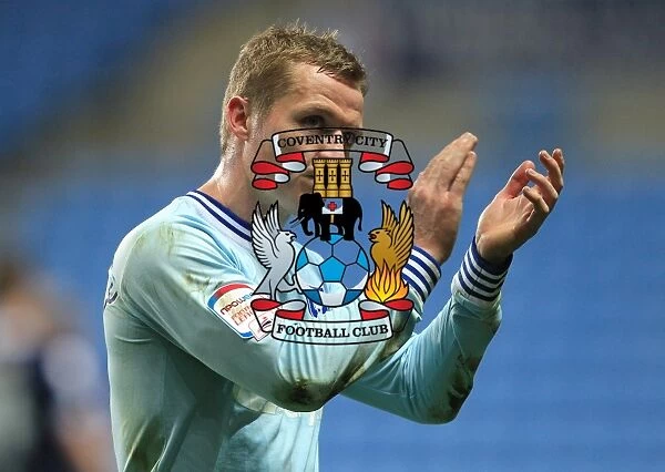 Gary McSheffrey's Disappointed Departure: Coventry City FC vs Millwall, Npower Championship (April 17, 2012, Ricoh Arena)