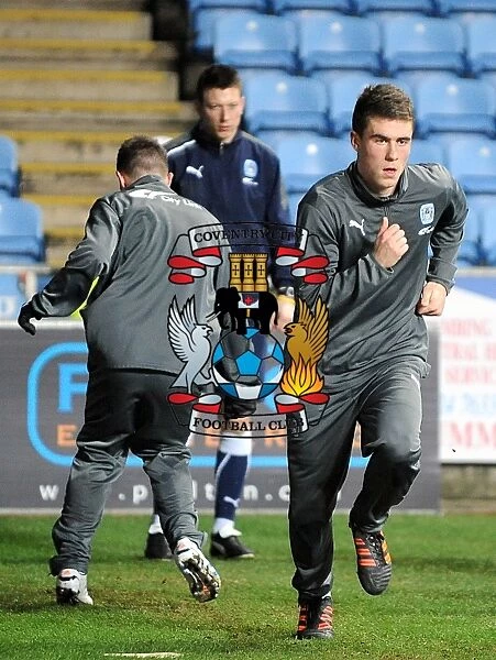 Gearing Up: Joshua Ruffels Pre-Match Ritual at Ricoh Arena (Coventry City vs Leeds United, Npower Championship, 14-02-2012)