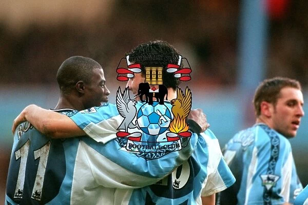 George Boateng's Stunner: Aston Villa's Unforgettable Celebration After Coventry City Goal (February 27, 1999 - FA Carling Premiership)