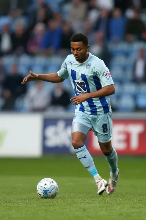 Framed Print : Grant Ward in Action: Coventry City vs Oldham Athletic, Sky Bet League One, Ricoh Arena Framed Print : Grant Ward in Action: Coventry City vs Oldham Athletic, Sky Bet League One, Ricoh Arena
