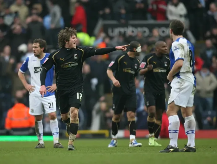 Framed Print : Gunnarsson's Equalizer: Coventry City's FA Cup Upset at Blackburn Rovers (Fifth Round, 2009) Framed Print : Gunnarsson's Equalizer: Coventry City's FA Cup Upset at Blackburn Rovers (Fifth Round, 2009)