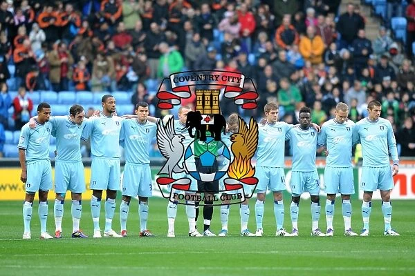 Honoring Coventry's Resilient Past: A Moment of Silence at Coventry City vs. West Ham United (November 19, 2011)