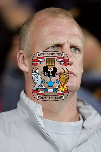 Iain Dowie Leads Coventry City in Carling Cup Third Round Clash at Old Trafford Against Manchester United (2007)