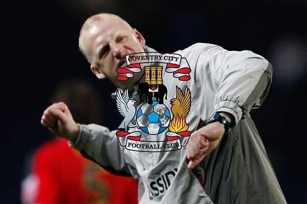 Iain Dowie Leads Coventry City in FA Cup Third Round Clash against Blackburn Rovers at Ewood Park (05-01-2008)
