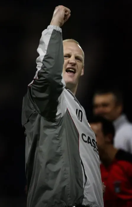Framed Print : Iain Dowie's Euphoric Moment: Coventry City's 4-2 Victory over West Bromwich Albion in the Championship