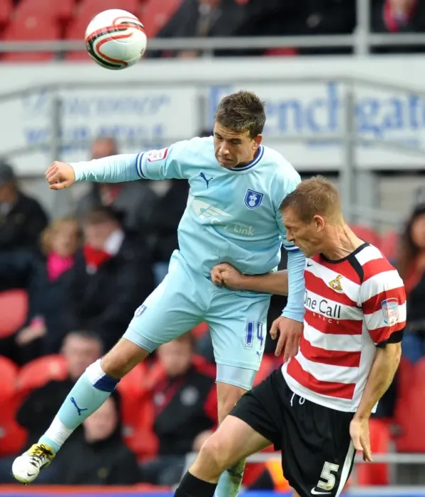 Framed Print : Intense Aerial Battle: Coventry City vs. Burnley - Cody McDonald vs. Richard Naylor Framed Print : Intense Aerial Battle: Coventry City vs. Burnley - Cody McDonald vs. Richard Naylor