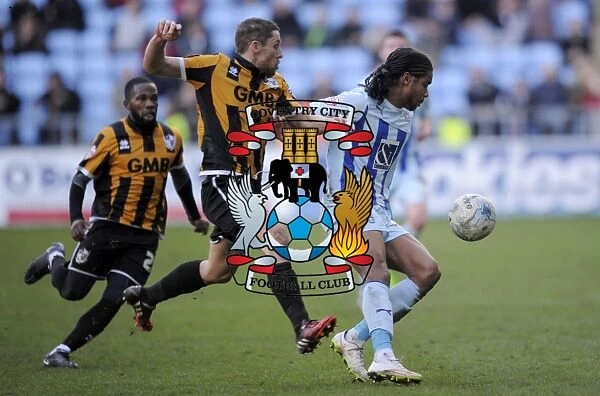 Intense Battle: Dominic Samuel vs Michael Brown - Coventry City's Sky Bet League One Showdown with Port Vale