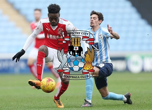 Intense Clash: Coventry City vs Fleetwood Town in Sky Bet League One at Ricoh Arena