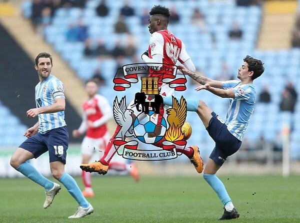 Intense Clash: Coventry City vs Fleetwood Town in Sky Bet League One at Ricoh Arena