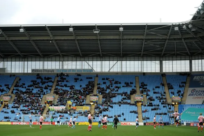 Framed Print : Intense FA Cup Third Round Showdown: Coventry City vs. Southampton at Ricoh Arena Framed Print : Intense FA Cup Third Round Showdown: Coventry City vs. Southampton at Ricoh Arena